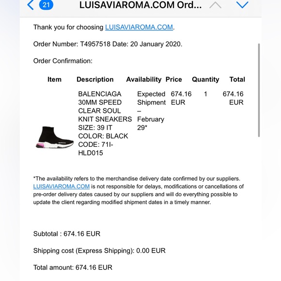 BALENCIAGA 30MM SPEED CLEAR SOUL KNIT SNEAKERS pink - Picture 3 of 13